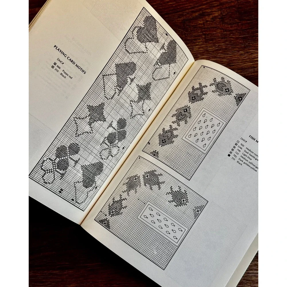 Scandinavian Charted Designs Lindberg Press Dover Needlework Series 1979 Book
